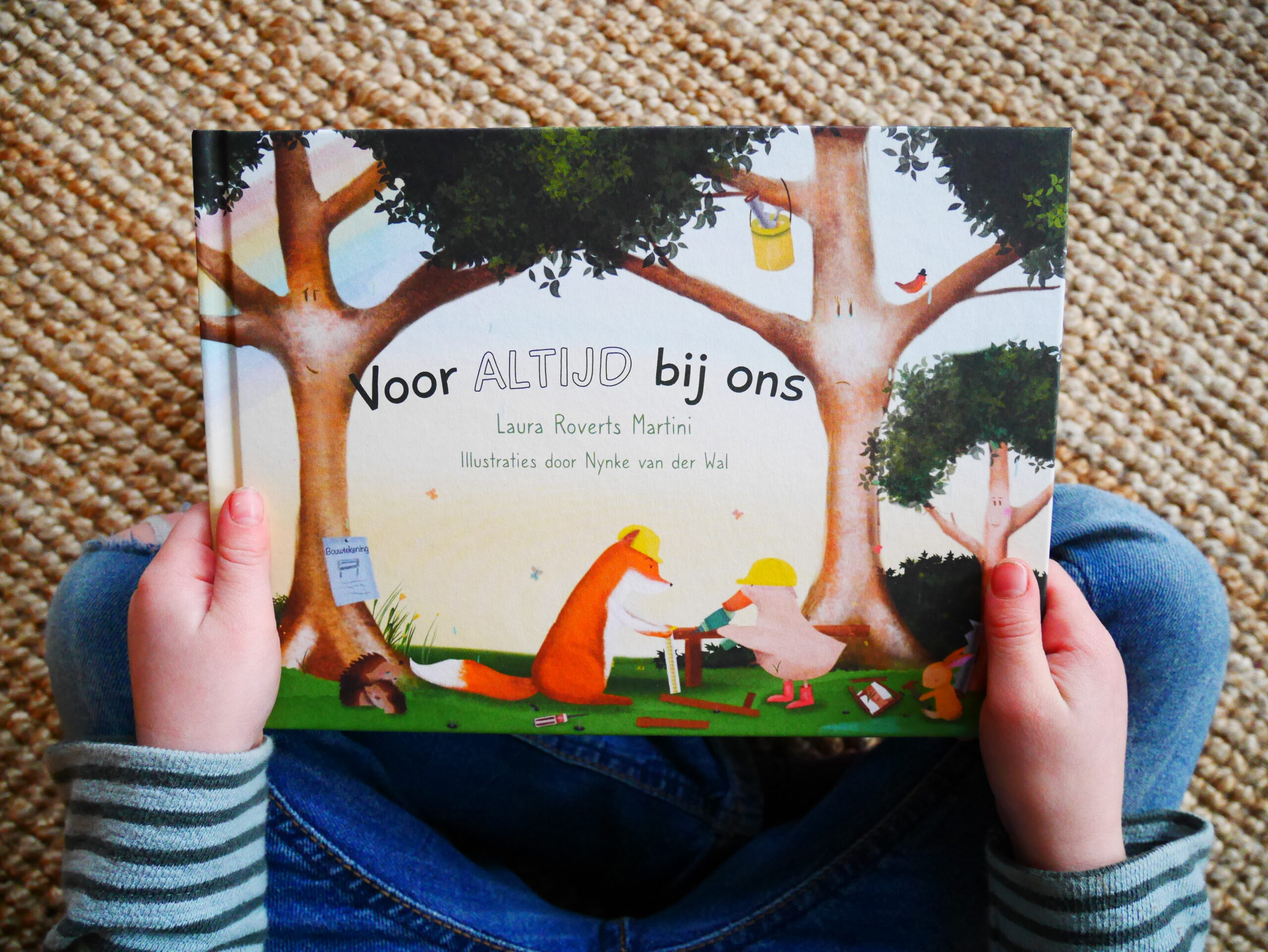 Prentenboek Voor Altijd bij ons over verlies van kind