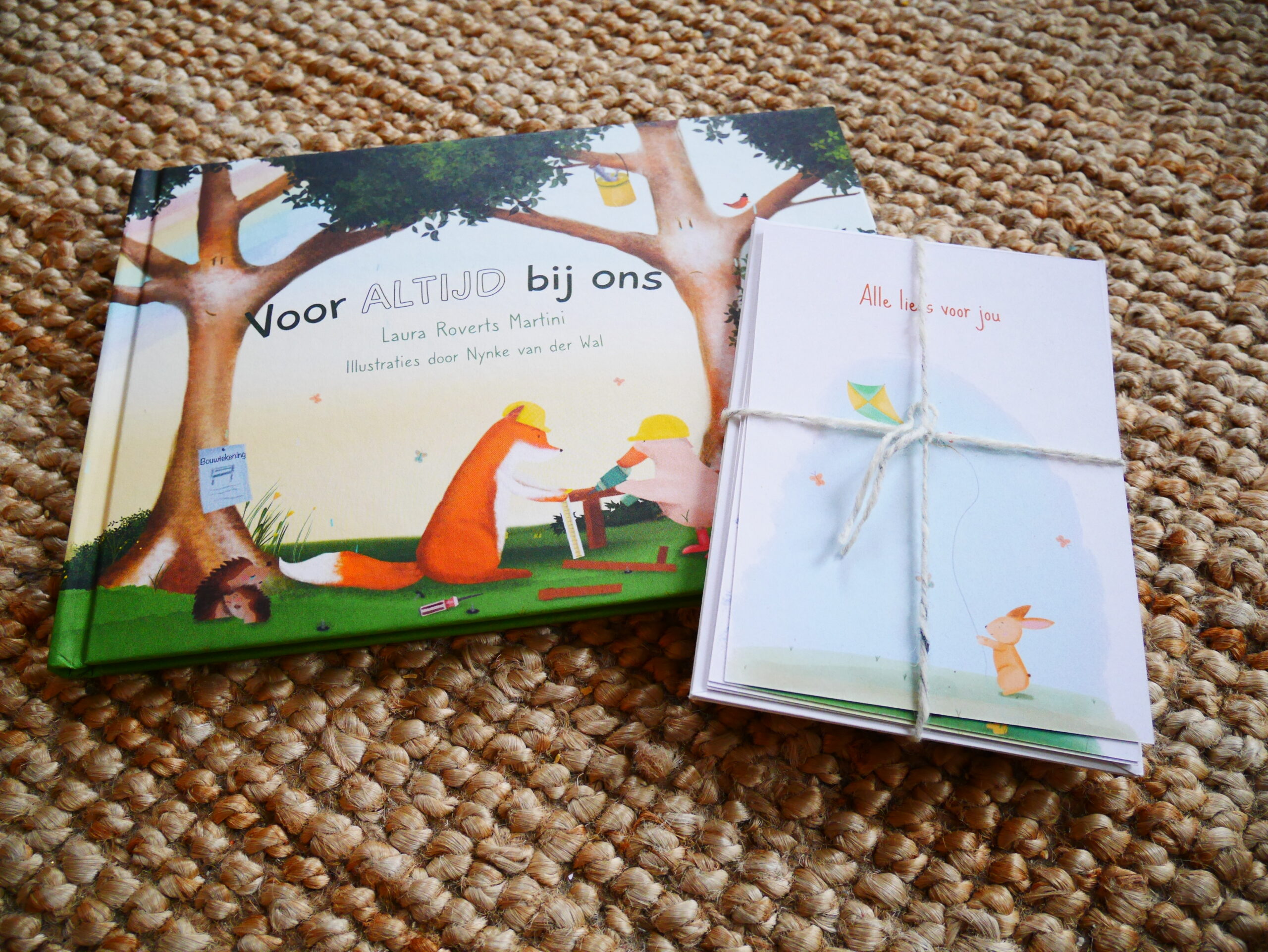 Prentenboek Voor ALTIJD bij ons & kaartenset